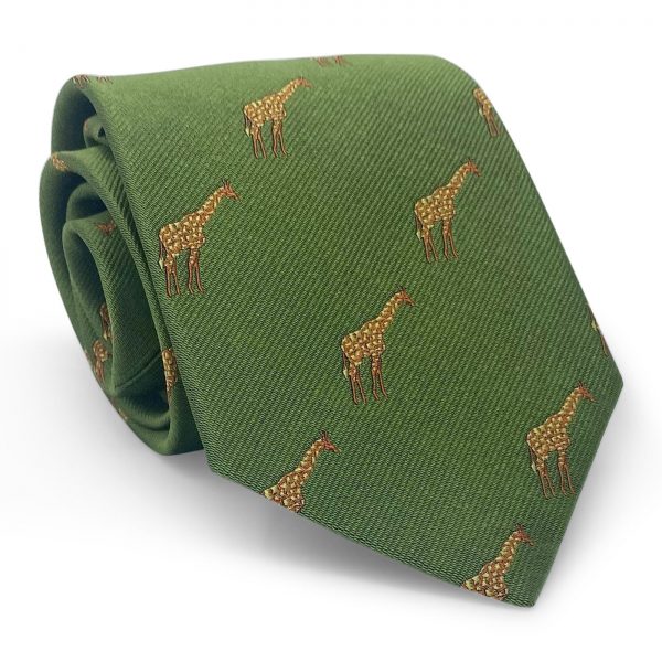 Giraffe: Tie - Green