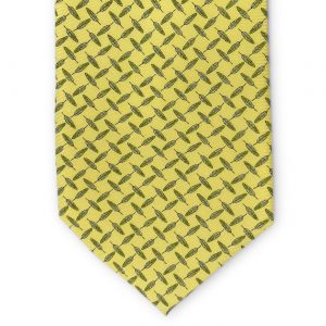 Feathers: Tie - Yellow