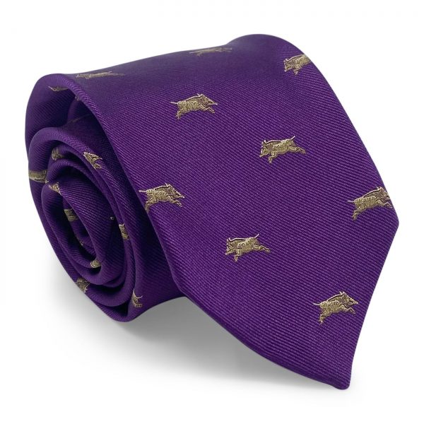 Wild Boar: Tie - Purple