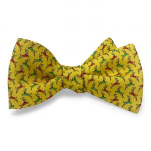 Vested Deer: Bow - Yellow