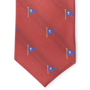 Cocktail Burgee: Tie - Coral