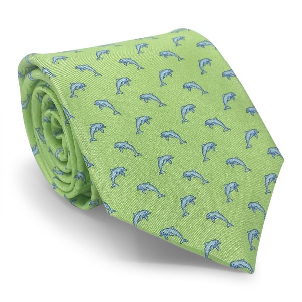 Dolphin: Tie - Green