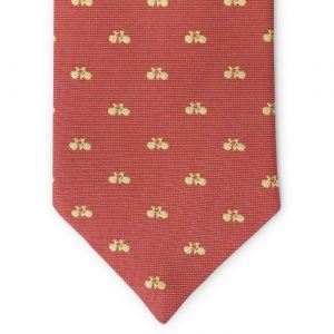 Cycling: Tie - Coral/Yellow