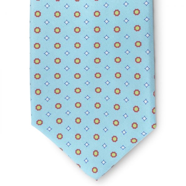 Spring Foulard: Tie - Aqua