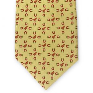 Check It Chick Magnet: Tie - Yellow