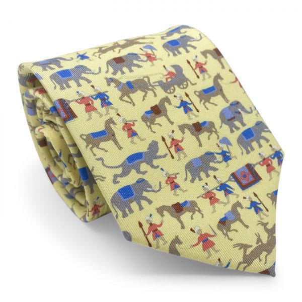 Elephants: Tie - Yellow