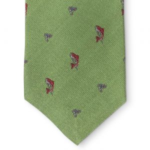 Trout Fishing: Tie - Green