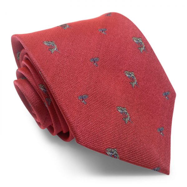 Trout Fishing: Tie - Red