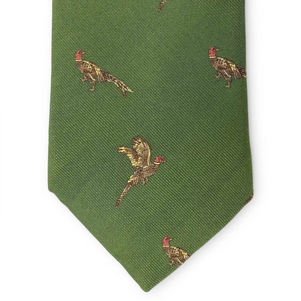 Pheasant Club: Tie - Green