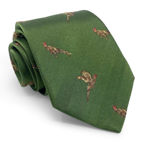 Pheasant Club: Tie - Green