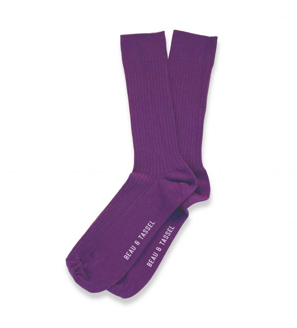 Signature Solid: Purple - Combed Cotton