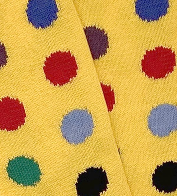Royal Spots: Caranby Yellow - Combed Cotton
