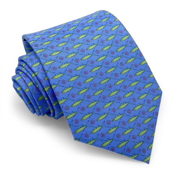 Holy Mackerel: Tie - Blue