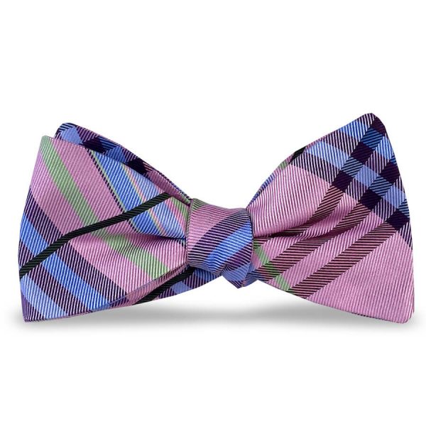 Neapolitan Plaid: Bow - Pink