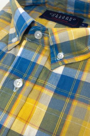 Pembroke: Brookline Button Down Shirt - Yellow