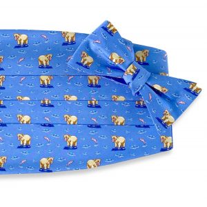 Bear Necessities: Cummerbund Set - Blue