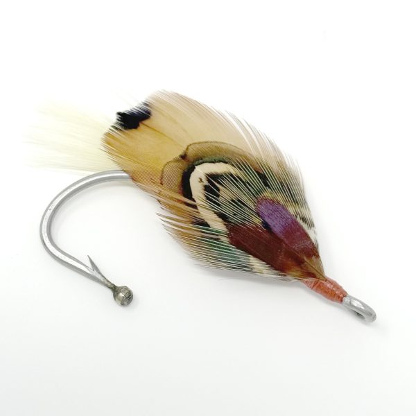Valentine Pheasant: Fly Lapel Pin