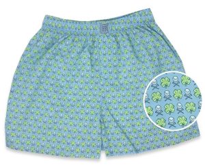 Lucky Golf: Boxers - Light Blue
